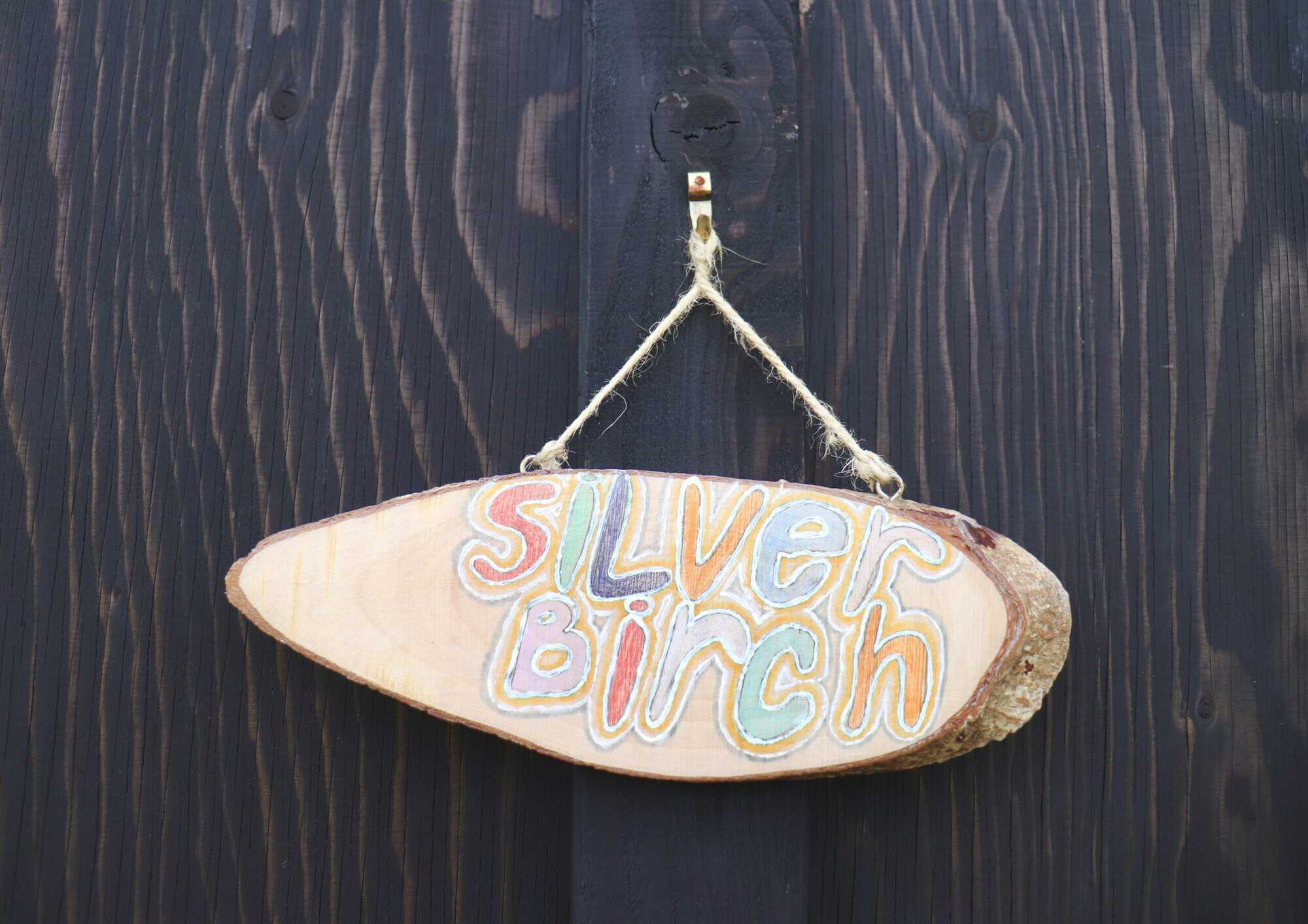 silver birch glamping ark at greenway farm