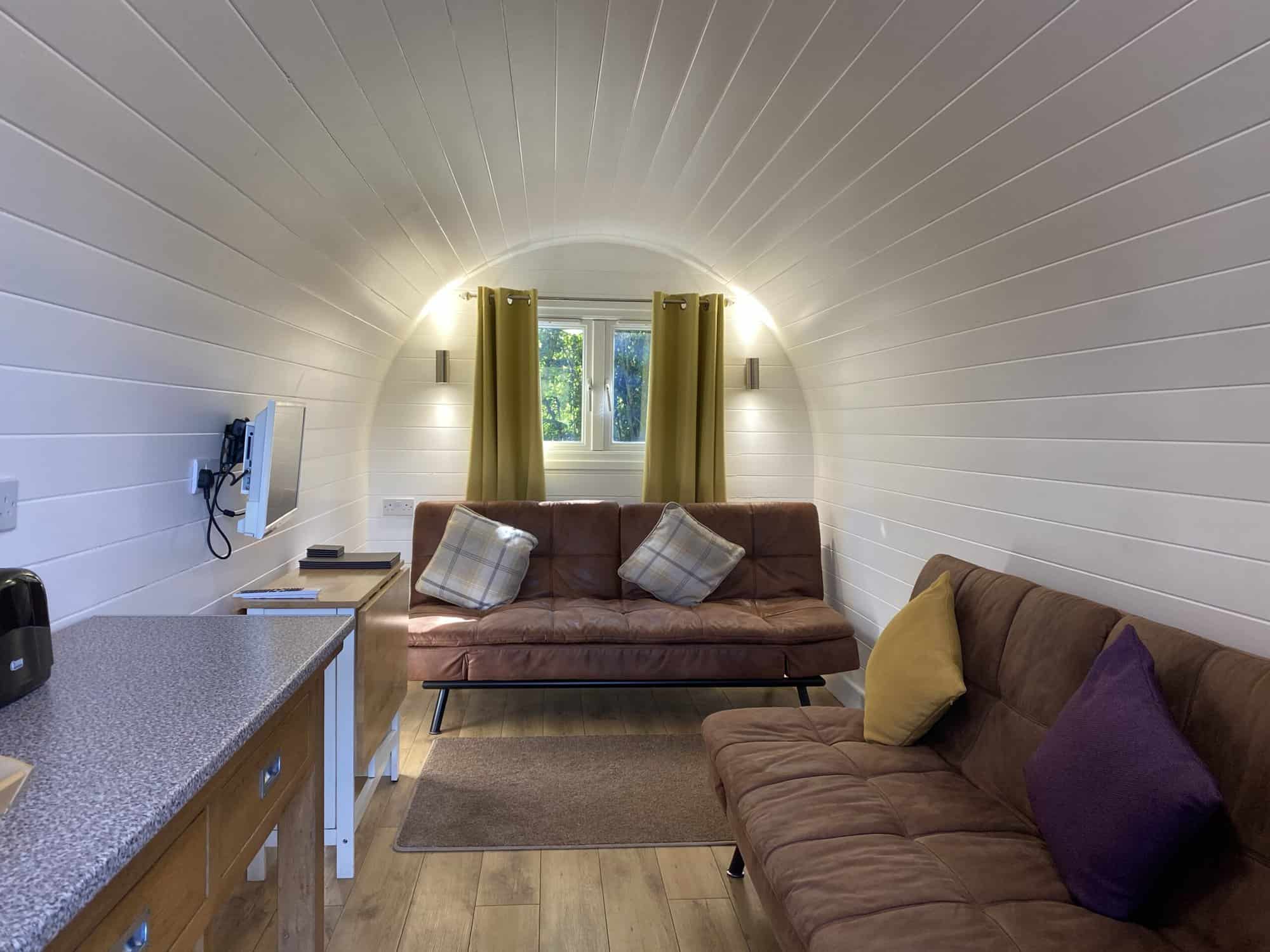 4 birth glamping accommodation forest of dean
